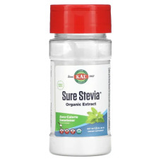 Екстракт стевії, KAL Sure Stevia Extract, органік, 40 г