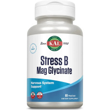 Магній гліцинат від стресу, KAL Stress B Mag Glycinate, 60 капсул