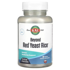 Червоний дріжджовий рис, кардіо комплекс, KAL Beyond Red Yeast Rice, 60 таблеток