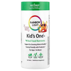 Мультивитамины для детей, Kid's One+® Chewables, Rainbow Light, фруктовый вкус, 120 жевательных таблеток