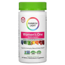 Витамины для женщин, Rainbow Light Multivitamin, 90 таблеток