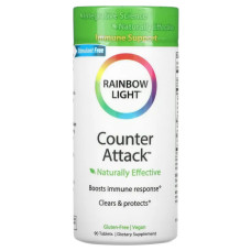 Поддержка иммунитета, Counter Attack, Rainbow Light, 90 таблеток