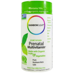 Вітаміни для вагітних, Rainbow Light Prenatal Multivitamin, 120 капсул