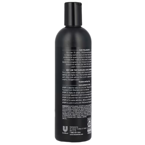 Крем для формування локонів, Flawless Curls Defining Cream, Tresemme, з олією кокосу та авокадо, 355 мл