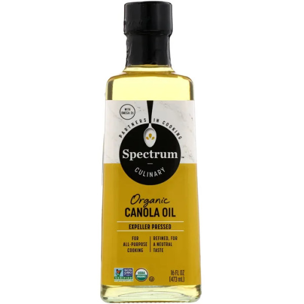 Каноловое масло, Canola Oil, Spectrum Naturals, органік, 473 мл