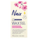 Воскові смужки для депіляції ніг і тіла, Wax Ready-Strips, Nair, з екстрактами орхідеї та квіток вишні, 40 воскових смужок + 6 серветок для видалення волосся