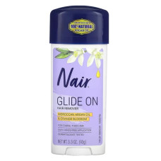Крем для депіляції для жорсткого та густого волосся, Nair Glides On Hair Remover, 93 г