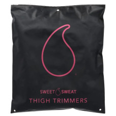 Тримери для стегон, Sports Research Sweet Sweat Thigh Trimmers, середні, чорні та рожеві, 1 пара