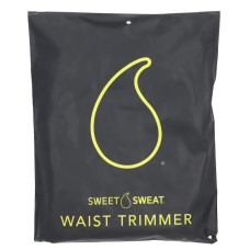 Пояс для схуднення, Sports Research Sweet Sweat Waist Trimmer, розмір L, чорний та жовтий, 1 шт
