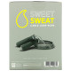 Скакалка для тренувань, Sweet Sweat, Cable Jump Rope, Sports Research, швидкісна, 3 м, чорного кольору, 1 шт