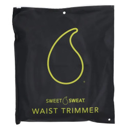 Пояс для схуднення, Sports Research Sweet Sweat Waist Trimmer, розмір S, чорний та жовтий, 1 шт