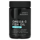 Омега-3, риб'ячий жир, Omega-3 Fish Oil, Sports Research, потрійна сила, 1250 мг, 90 гелевих капсул