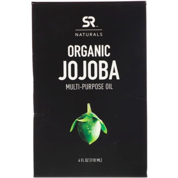 Масло жожоба, Jojoba Multi-Purpose Oil, Sports Research, органічне, 118 мл