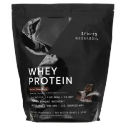 Сывороточный протеин, голландский шоколад, Whey Protein Sports Research, 2,27 кг