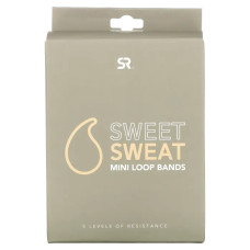 Набір фітнес гумок, Sports Research Sweet Sweat Mini Loop Bands, 5 гумок
