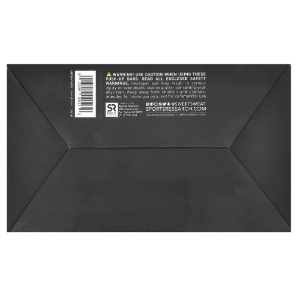 Упори для віджимання, Push Up Bars, Sweet Sweat, Sports Research, 2 шт.