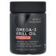 Олія криля Омега-3, Omega-3 Krill Oil, Sports Research, подвійна сила, 60 гелевих капсул