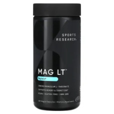 Магний 2000 мг, Magtein MAG LT Sports Research, 180 растительных капсул
