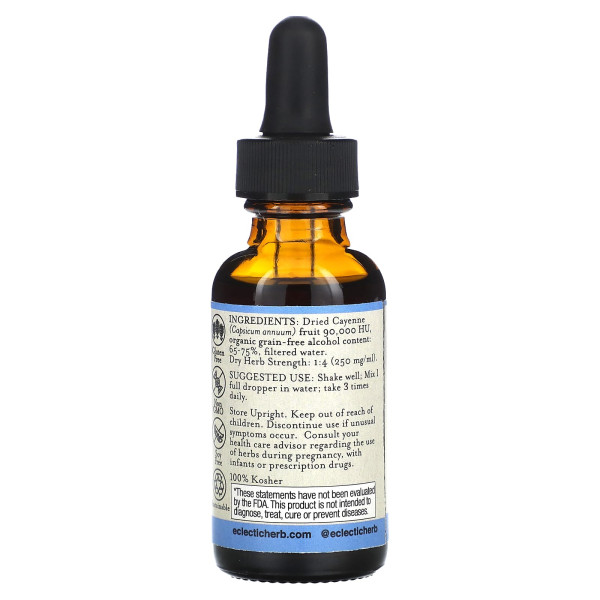 Каєнський перець, Cayenne, Eclectic Institute, 30 мл.