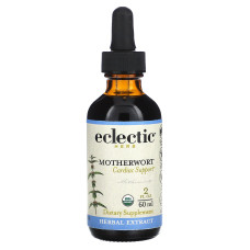 Пустирник органік, Organic Motherwort Eclectic Institute, 60 мл