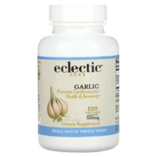 Часник 550 мг, Eclectic Institute Garlic, 120 капсул