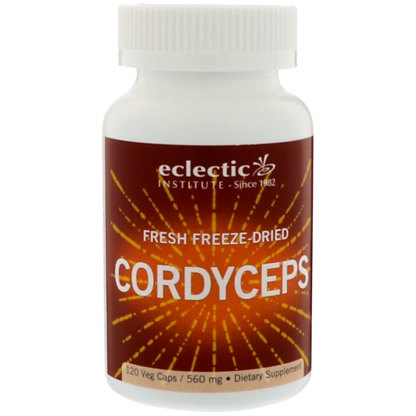 Кордицепс китайський (Cordyceps), Eclectic Institute, 560 мг, 120 капсул