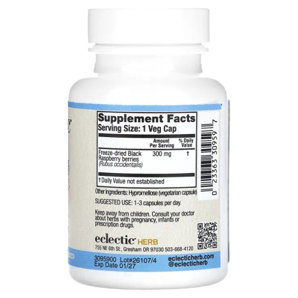 Чорна малина, Black Raspberry, Eclectic Institute, 90 кап.