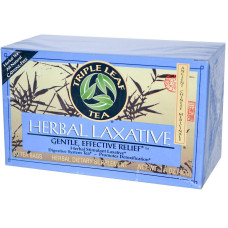 Проносний чай, Triple Leaf Tea, Трав'яний проносний засіб, 20 пакетиків (40 г)