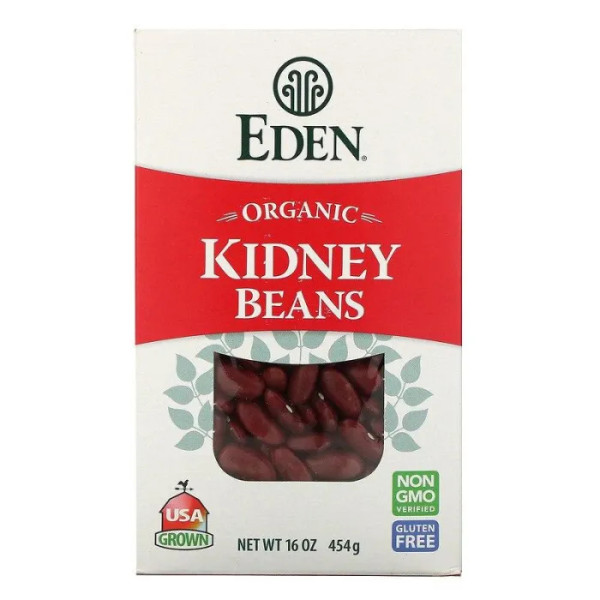 Фасоль, Kidney Beans, Eden Foods, органическая, 454 г\t