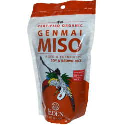 Суп мисо Organic, Eden Foods Genmai Miso, 345 г