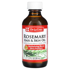 Олія з розмарином для волосся та шкіри, De La Cruz Rosemary Hair & Skin Oil, 59 мл