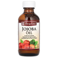 Олія жожоба 100% чиста, De La Cruz 100% Pure Jojoba Oil, 59 мл