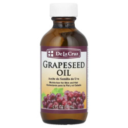 Олія виноградних кісточок, De La Cruz Grapeseed Oil, 59 мл