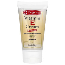 Крем із вітаміном E 6000 МО, De La Cruz Vitamin E Cream, 74 г
