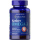 Омега-3 кошерний, Kosher Omega-3 with EPA & DHA, Puritan's Pride, 742 мг, з ЕПК та ДГК, 60 гелевих капсул