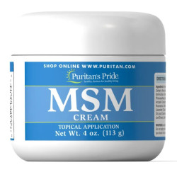 Крем з ЧСЧ, Puritan's Pride MSM Cream, 113 мл
