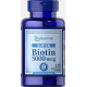 Біотин, Biotin, Puritan's Pride, 5000 мкг, 120 капсул