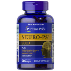 Фосфатидилсерин, Neuro - PS Gold Puritan's Pride, 90 капсул