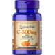 Вітамін С з біофлавоноїдами і шипшиною, Vitamin C, Puritan's Pride, 500 мг, 30 каплет