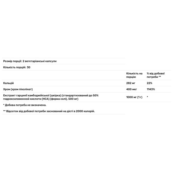 Гарцинія камбоджійська, Garcinia Cambogia, Puritan's Pride, 500 мг, 60 вегетаріанських капсул