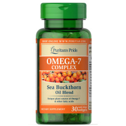 Омега-7 из облепихового масла, Puritan's Pride Omega-7 Buckthorn Oil, 30 капсул