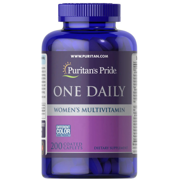 Мультивитамины для женщин, Women's Multivitamin, Puritan's Pride, 200 каплет