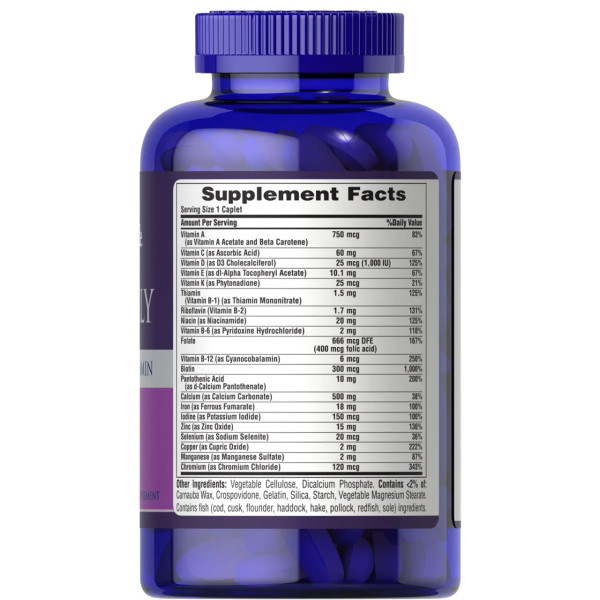 Мультивитамины для женщин, Women's Multivitamin, Puritan's Pride, 200 каплет