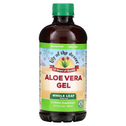 Гель Алое Вера, Lily of the Desert Aloe Vera Gel, 946 мл, цельнолистовый