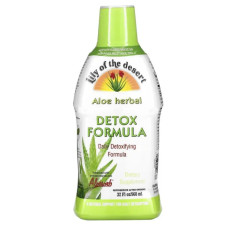 Aloe, детокс-формула, Aloe Detox Formula Lily of the Desert, 960 мл