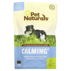 Успокаивающее для собак и кошек жевательные Calming Pet Naturals, 160 жевательных таблеток, 240 г