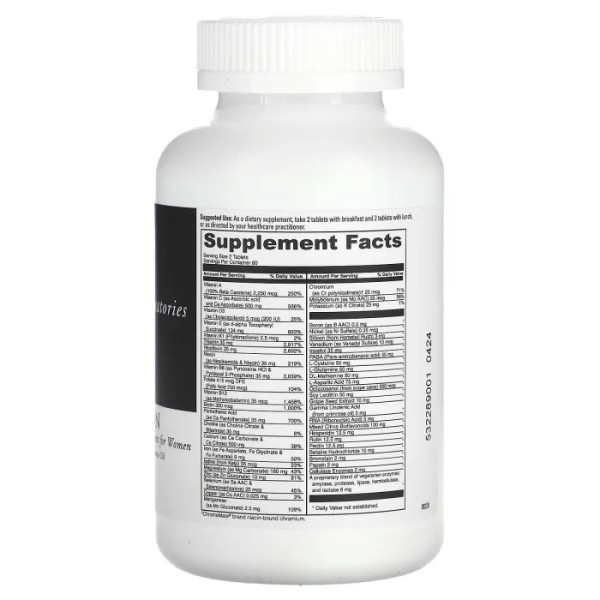 Мультивітаміни та мінерали для жінок, Spectra Woman, DaVinci Laboratories, 120 таблеток