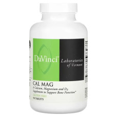 Кальций магний и витамин D, DaVinci Laboratories of Vermont Cal-Mag, 90 таблеток