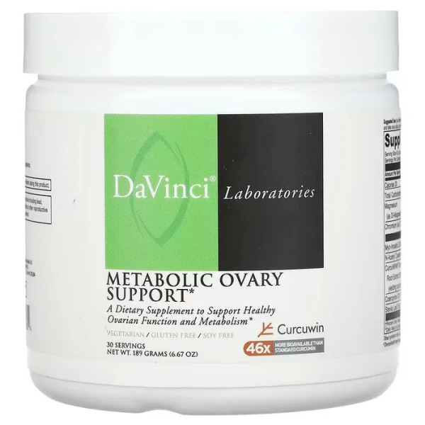 Здоров'я яєчників, Metabolic Ovary, DaVinci Laboratories, 189 г