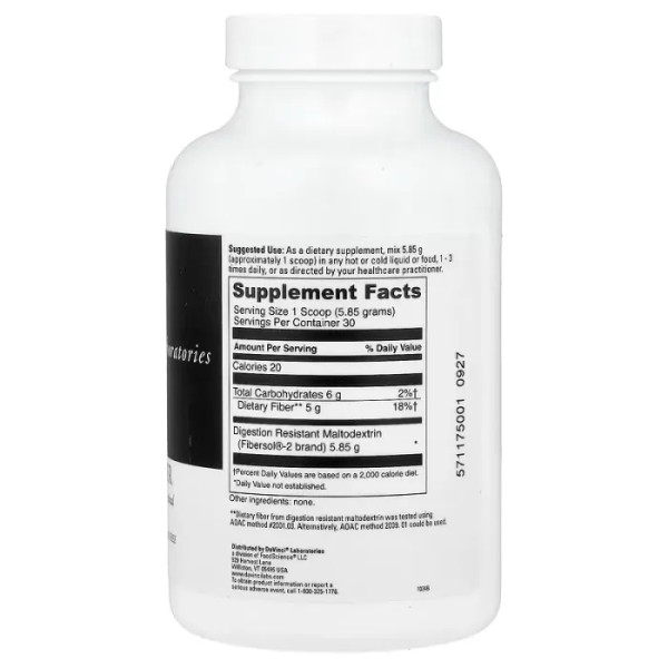 Харчові волокна, Clearly Fiber, DaVinci Laboratories of Vermont, порошок, 176 г